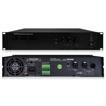 Усилитель 240 Вт. @ 100 В с программным и приоритетным входом, приоритетный выход 24 В, регулировка тембра, 24 В DC - 230 В AC BIAMP PA240P