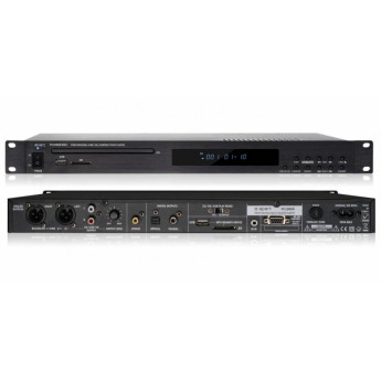 Многофункциональный источник аудиоконтента: CD/USB/SD-плеер, 20 Гц-20 кГц, RS232, 483х314х44 мм, 4.5 кг BIAMP PC1000RMKII