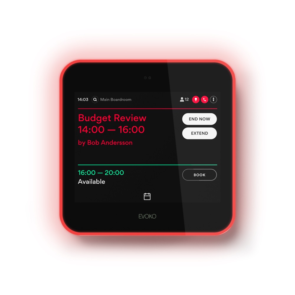 Biamp Evoko Liso Room Manager. Новый уровень интуитивного интерфейса.